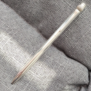 正品tiffany&co蒂芙尼925纯银高尔夫球款圆珠笔签字