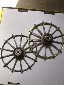 松林甲鱼枪盘,铸造铝合金.外径165mm,内径155mm.