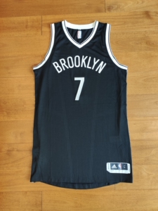 林书豪16-17布鲁克林篮网球员版球衣