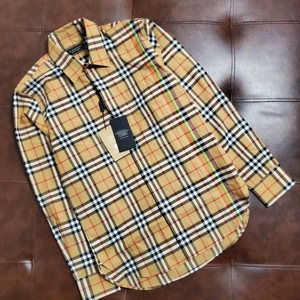 burberry/巴宝莉bbr彩虹条纹长袖衬衫