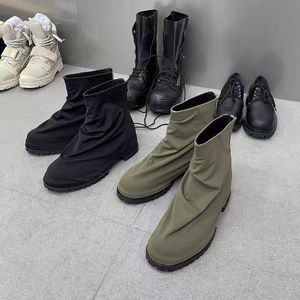 424 on fairfax 褶皱靴