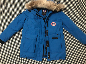 加拿大鹅狼毛 远征户外北极熊款羽绒服 代购正品