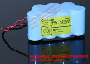 三洋原装 7N-1200SCK 8.4V JMS微量注射泵SP-500电池
