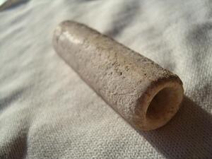 红山文化高古玉大个鸡骨白玉管子 西周玛瑙古珠玉璧玉璜煤精玉珠