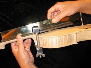 小提琴制作工具 制做提琴工具 琴头夹具和指板量具