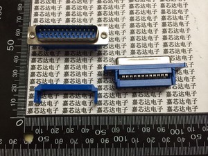 25针双公头并口线