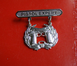 金属徽章 美国陆战队射手章 胸章资格章礼服配章服饰