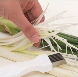 手柄型切葱器 魔力切葱丝刀 刮丝刀 刨丝葱花刀