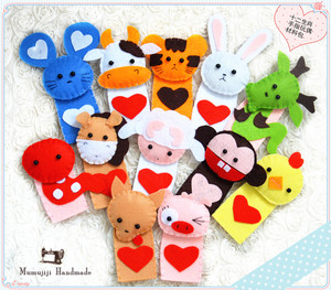 不织布手指玩偶材料