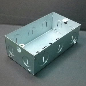 罗格朗 146型金属暗盒 146底盒 螺丝孔距120mm t398