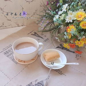 日式陶瓷餐具水杯咖啡杯搭配点心碟午后红茶杯特色汤杯特价满包邮