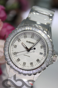 r800韩国金恺顿正品陶瓷满钻水晶水钻女表时尚手表气质欧美潮6836