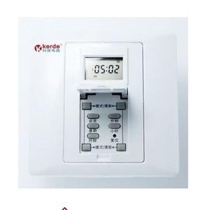 科德tcz-724定时插座定时器墙装电子时控开关86型定时开关控制器