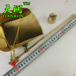1500g铜杆中药秤铜方盘称戥子称戥秤厨房秤珠宝秤药材秤包邮