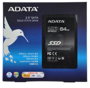 全新adata威刚premiersp60064gb固态硬盘正品行货