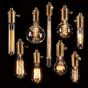 爱迪生灯泡蚕丝复古E27螺口钨丝灯泡创意个性工业咖啡厅仿古光源