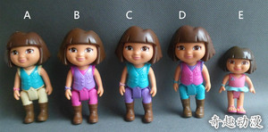 正版散货 美泰MATTEL 欧美动画 爱探险的朵拉dora 玩偶 多款