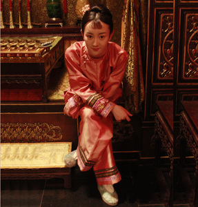 清朝古代内衣女侍寝睡衣甄嬛传妃子装睡衣红色珍妃嫔旗服内衣婚服