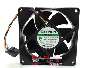 SUNON建准 89R8J-A00 MF80251V2-Q010-S99 8025 12V 3.60W