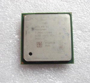 拆机 奔腾四 p4 2.4g 512 400 2.4a 478针 cpu 支持478全系列主板