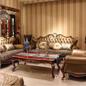欧式样板房定制沙发高档酒店会所沙发新古典雕花沙发进口真皮沙发