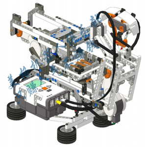 乐高 nxt ev3 9695 9797 45544 45560 图纸 美格机器人 机器人