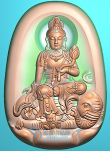 电脑精雕图普贤