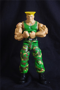 街头霸王 neca 街霸iv 古烈guile 美特大兵  盒装