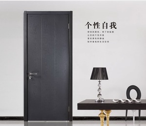乐淘淘木门 现代简约室内门 实木复合门水曲柳开放漆套装门PB011