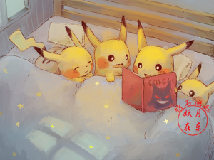 diy钻石画 动漫可爱萌物皮卡丘一家十字绣钻石绣贴钻画方钻满钻