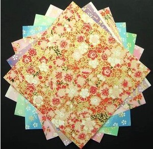 友禅纸02/高档手工纸 diy 手工折纸 50张 彩色印花纸(花色随机)