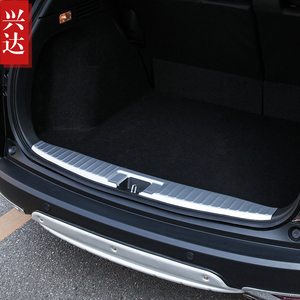 适用于2015-18款广汽本田缤智不锈钢装饰后杠踏板VEZEL内置后护板