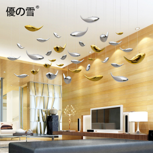 优雪火锅连锁店空中挂件吊饰创意家居装饰品天花板吊饰挂饰小鱼
