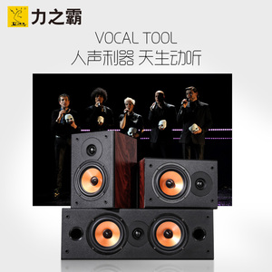 lgb/力之霸 中置环绕套装 中环音响 无源人声王木质家庭影院音箱