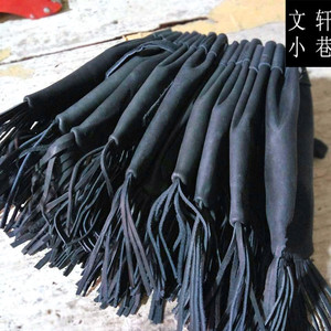 老式手工牛皮烟斗包旱烟袋子真皮烟荷包烟具烟斗烟锅烟嘴烟丝配件