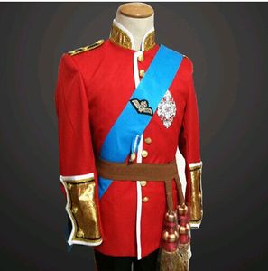 英国皇家王子宫廷演出服威廉王子礼服皇家卫队服装影楼宫廷服饰