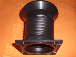 机箱导风管12厘米风扇搭配风扇导风管散热更直接换气系统排气换热