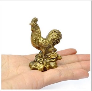 纯铜鸡黄铜公鸡摆件铜金母鸡十二生肖鸡吉祥物家居客厅工艺品摆设