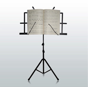 小谱架琴架 吉他笛子箫二胡琴谱架乐曲谱 乐器配件可升降折叠