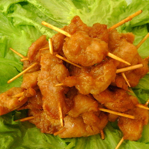 奥尔良牙签肉