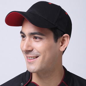 eddy艾迪配色透气孔棒球帽服务员咖啡师烘焙师工作帽出口德国品质