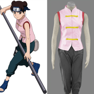 漫谷cosplay服装定做火影忍者天天装1代少年版上衣七分裤套装