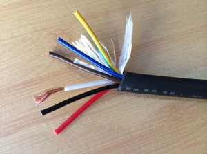 6芯线 rv护套线1平方 耐高温纯铜 信号控制线电源线塑料