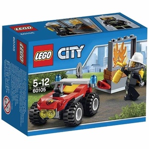 乐高lego 城市系列 60105 越野消防车
