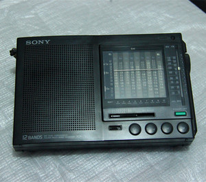 日本原装sony/索尼icf-7601收音机 经典多波段收音机.灵敏度高