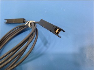 1米双头鸭嘴跳线 110跳线架 电话跳线架 测试线 1对鸭嘴跳线