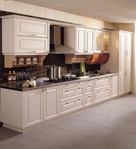 欧意分阶段付款哑光模压板整体厨房厨柜定做 欧式田园橱柜定制