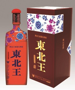 鸡西东北王 锦绣国花白酒 浓香型52度480毫升 黑龙江粮食酒