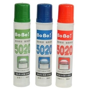 博宝BOBO 5020胶水/博宝YS-808文具胶水 高粘度液体胶水/50ml