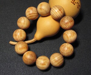 台湾红桧木手串佛珠 20mm阿里山神木冷门系列名贵硬木精工小孔